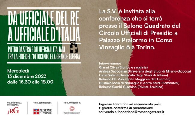 conferenza fondazione romano gazzera